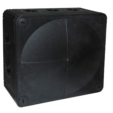 ip55 junction box black|ip65 wiska box.